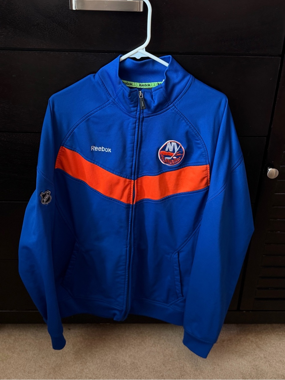 Reebok Islanders Zip Up Jacket